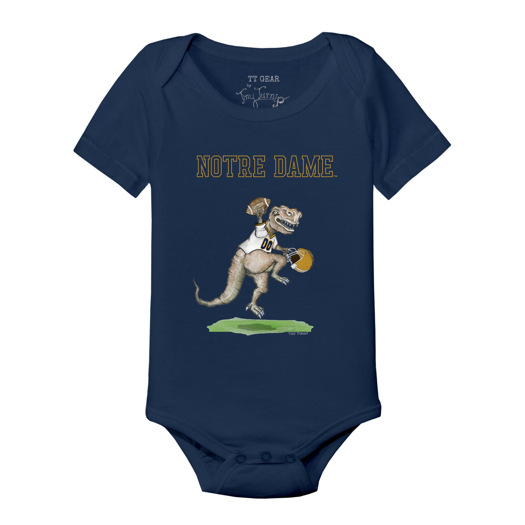Notre Dame Fighting Irish TT Rex Short Sleeve Snapper