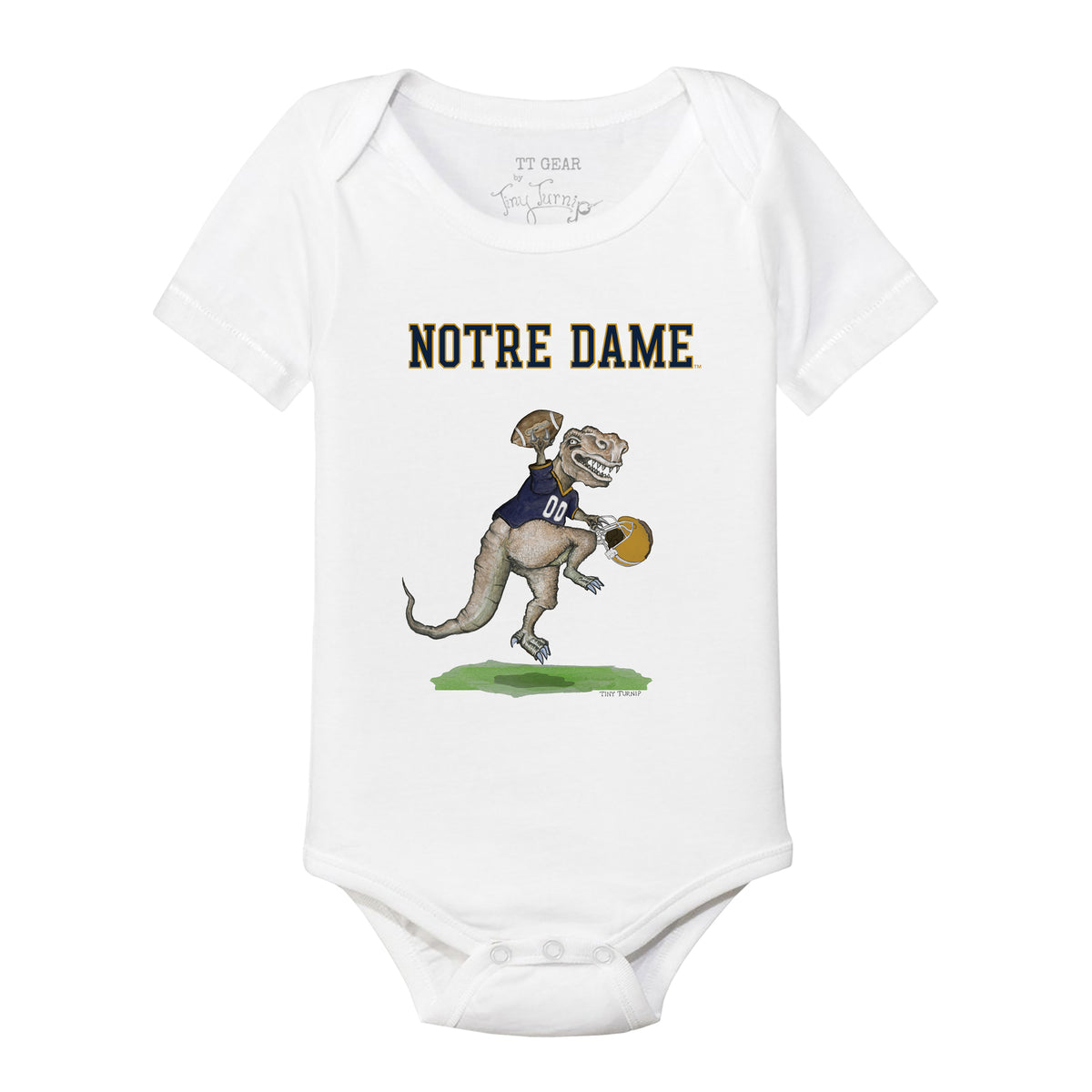 Notre Dame Fighting Irish TT Rex Short Sleeve Snapper