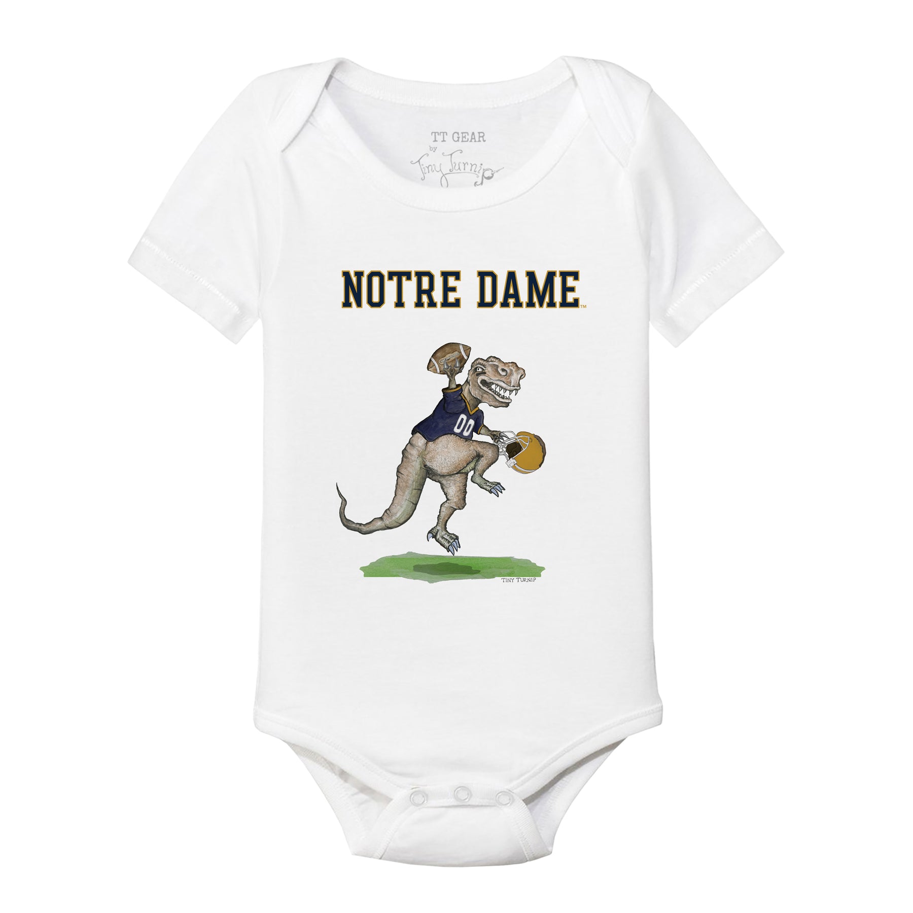 Notre Dame Fighting Irish TT Rex Short Sleeve Snapper