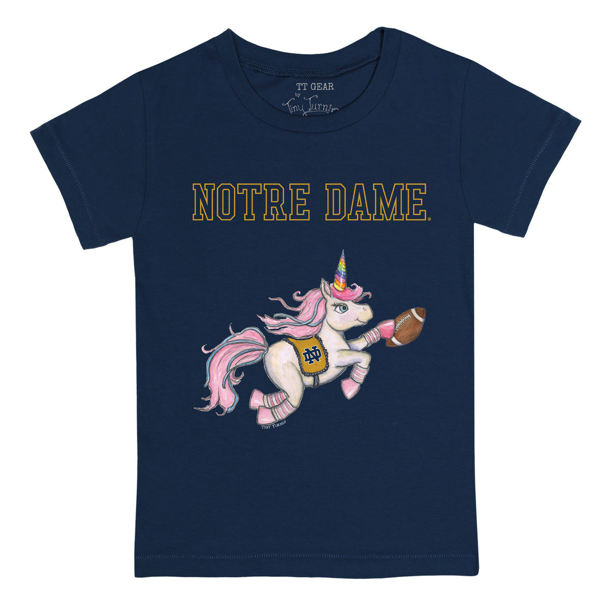 Notre Dame Fighting Irish Unicorn Tee Shirt