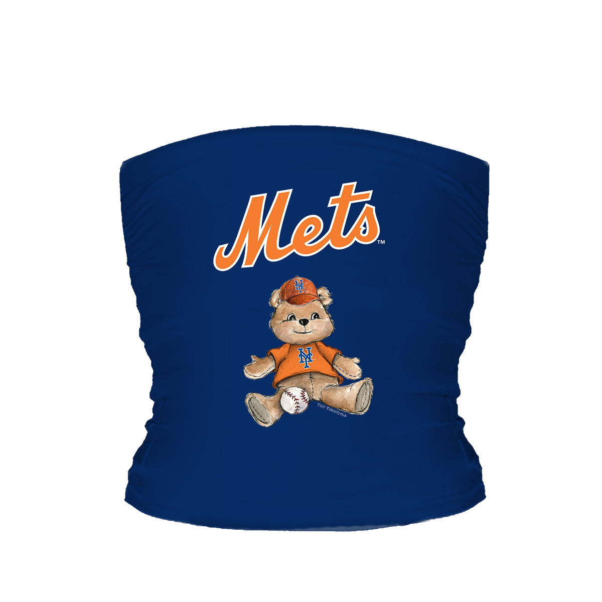 New York Mets Teddy Tube Top - Tiny Turnip