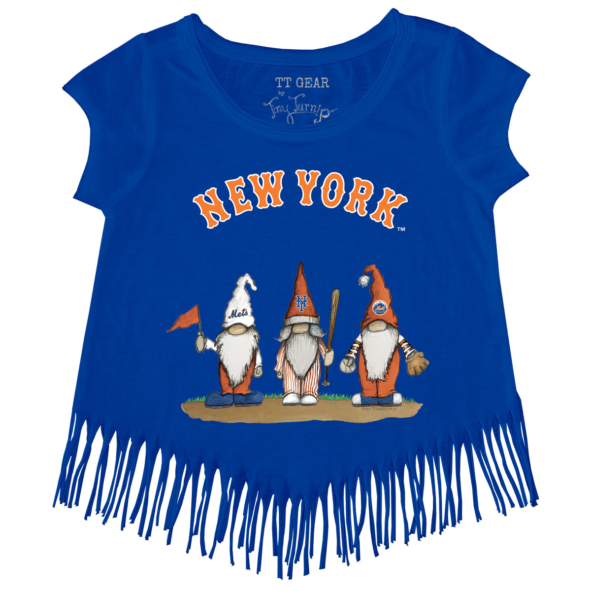 New York Mets Gnomes Fringe Tee