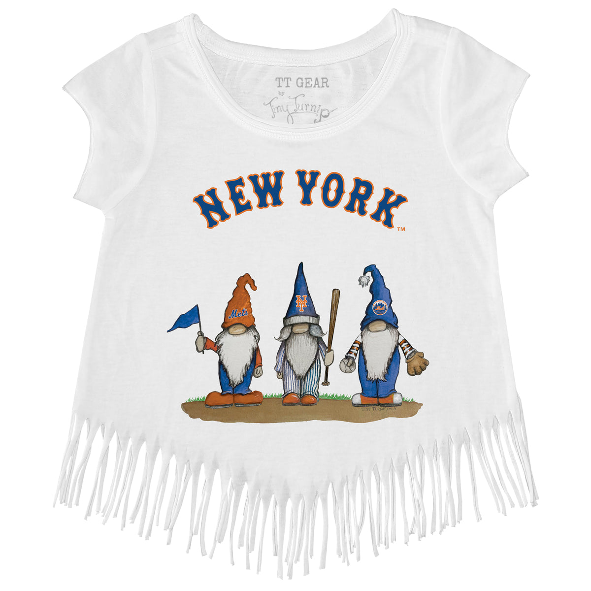 New York Mets Gnomes Fringe Tee