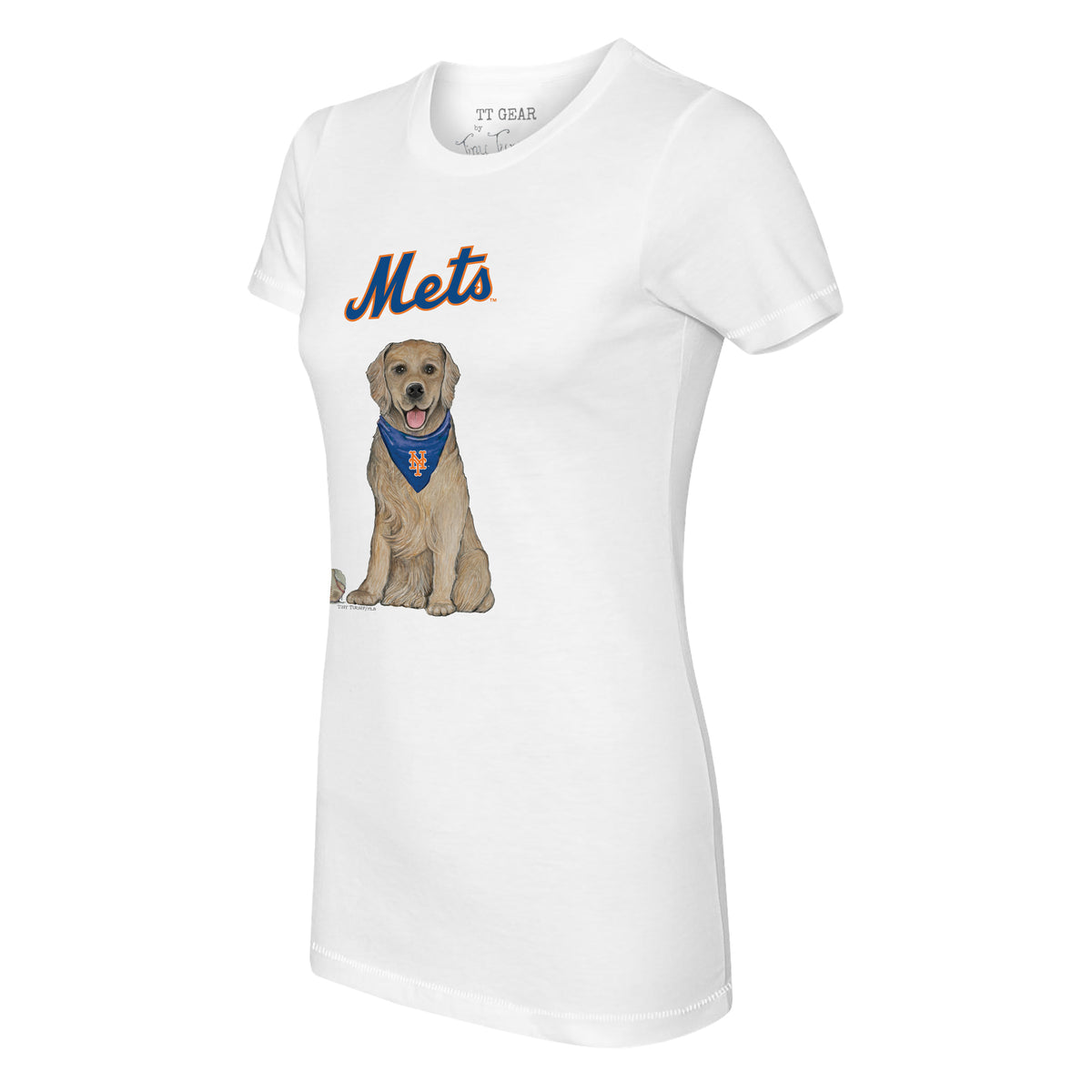 New York Mets Golden Retriever Tee Shirt