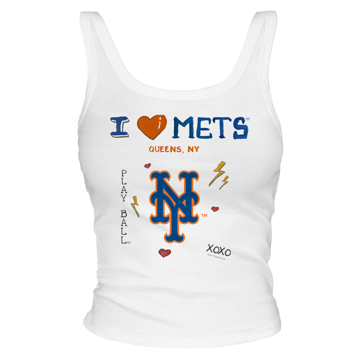 I Heart Mets Tank - Tiny Turnip