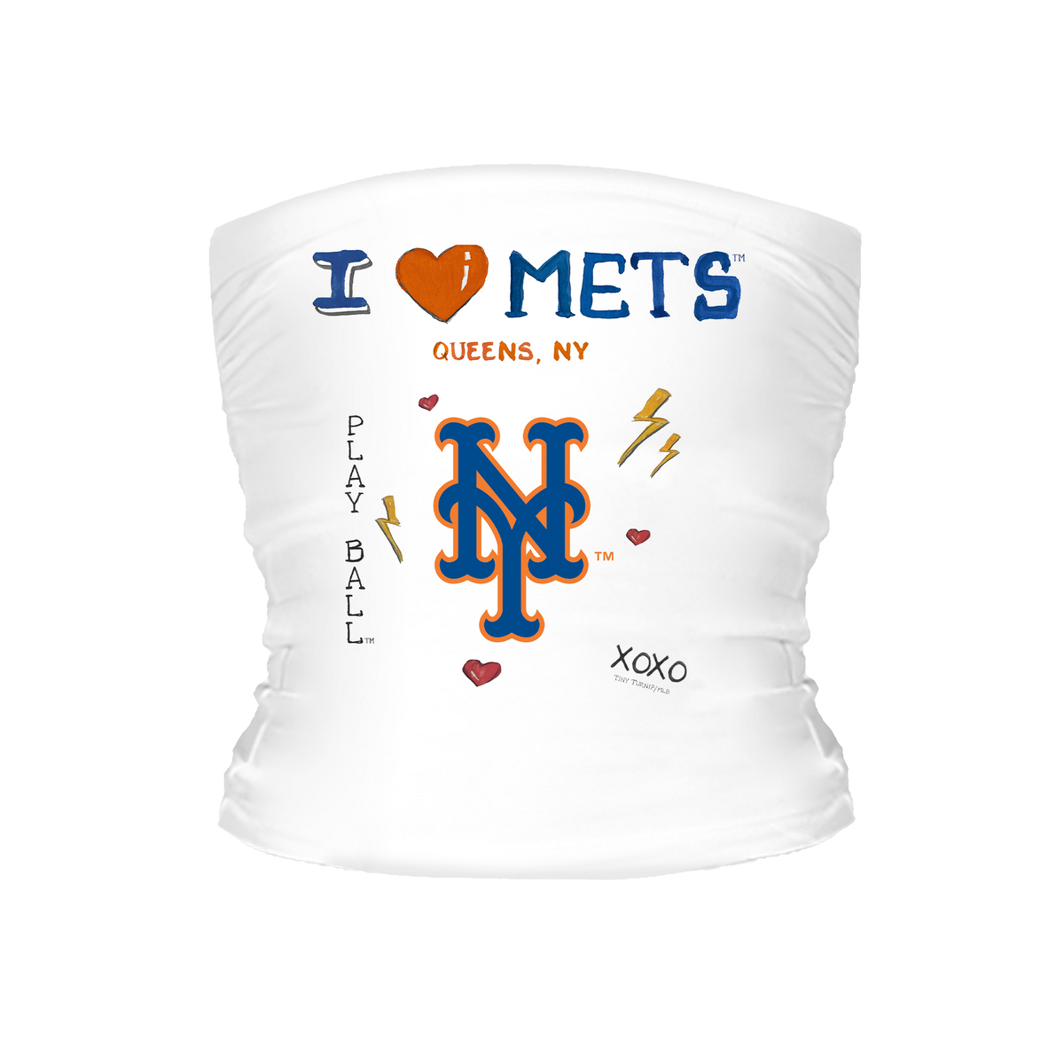 I Heart Mets Tube Top - Tiny Turnip