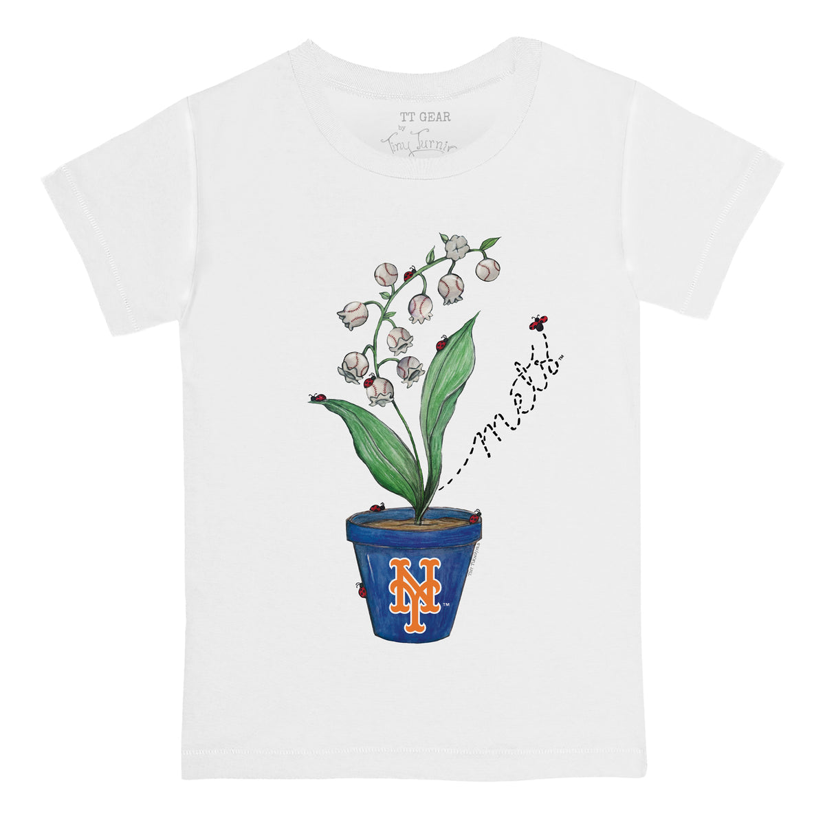 New York Mets Ladybug Tee Shirt