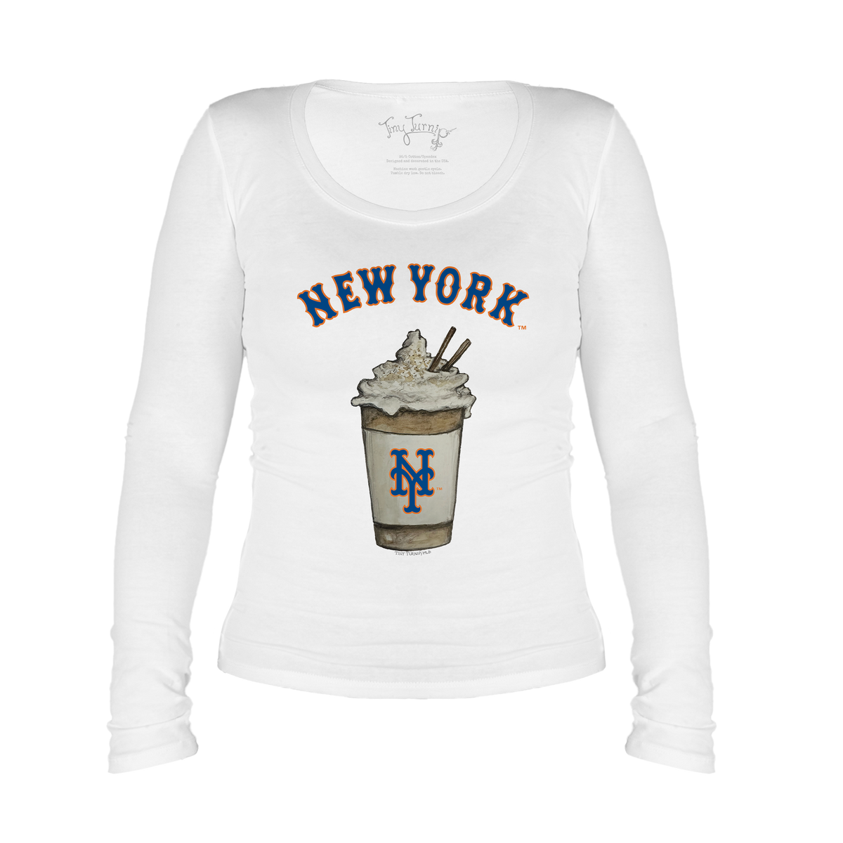 New York Mets Latte Legend Long Sleeve