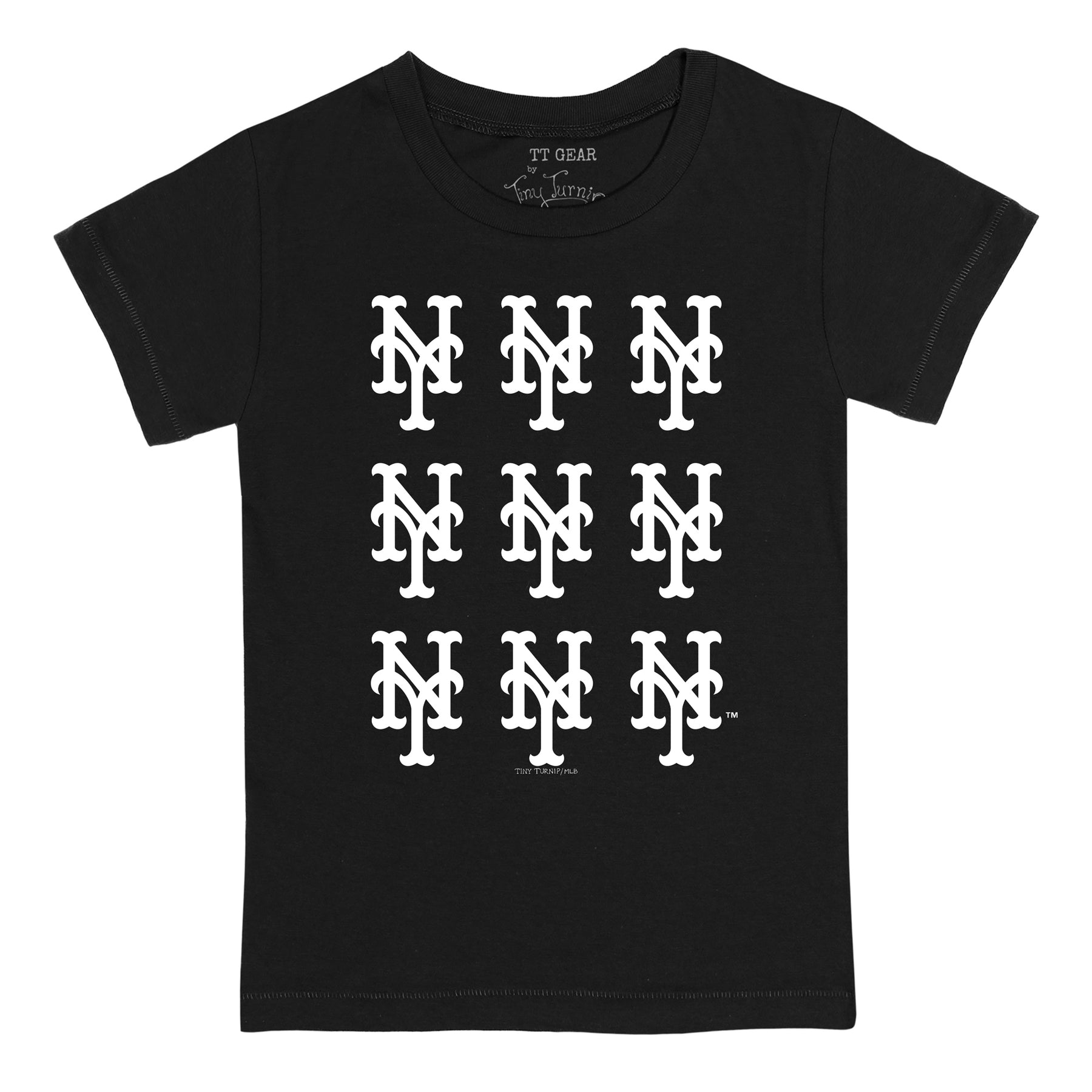 New York Mets Logo Grid Tee Shirt
