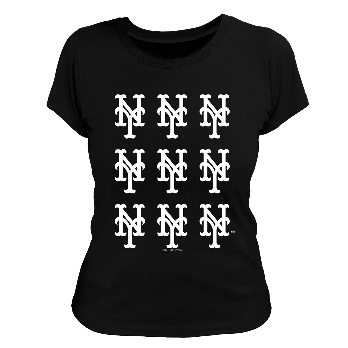 New York Mets Logo Grid Tee Shirt