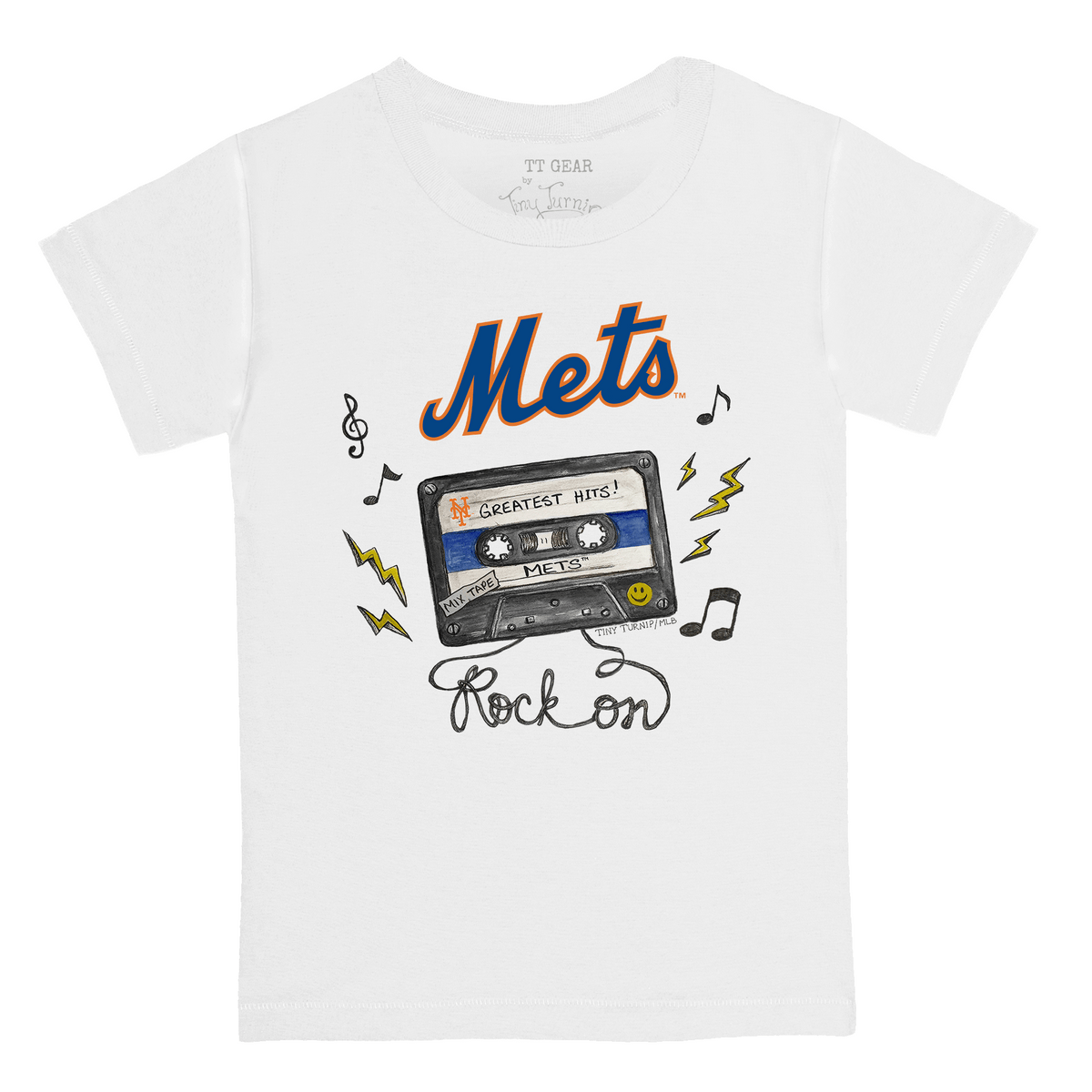 New York Mets Mixtape Kid's Tee Shirt