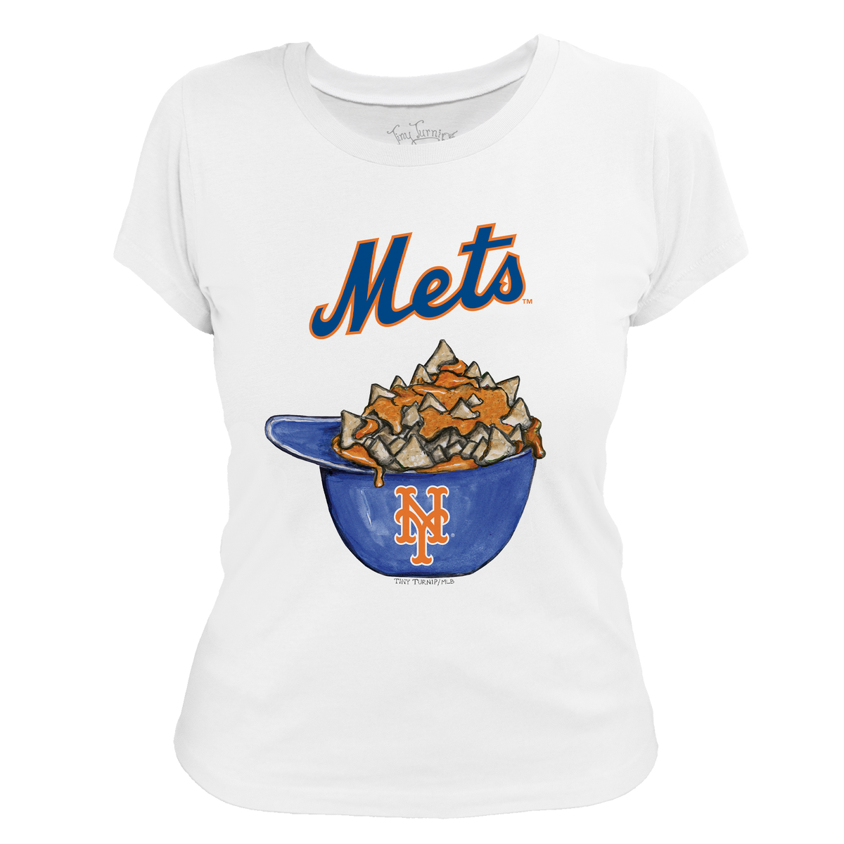 New York Mets Nacho Helmet Tee Shirt