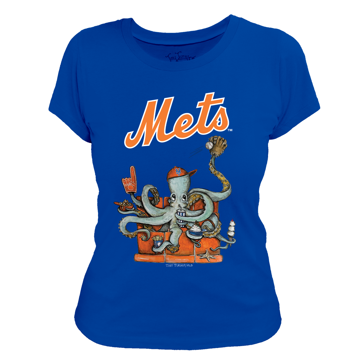 New York Mets Octopus Tee Shirt