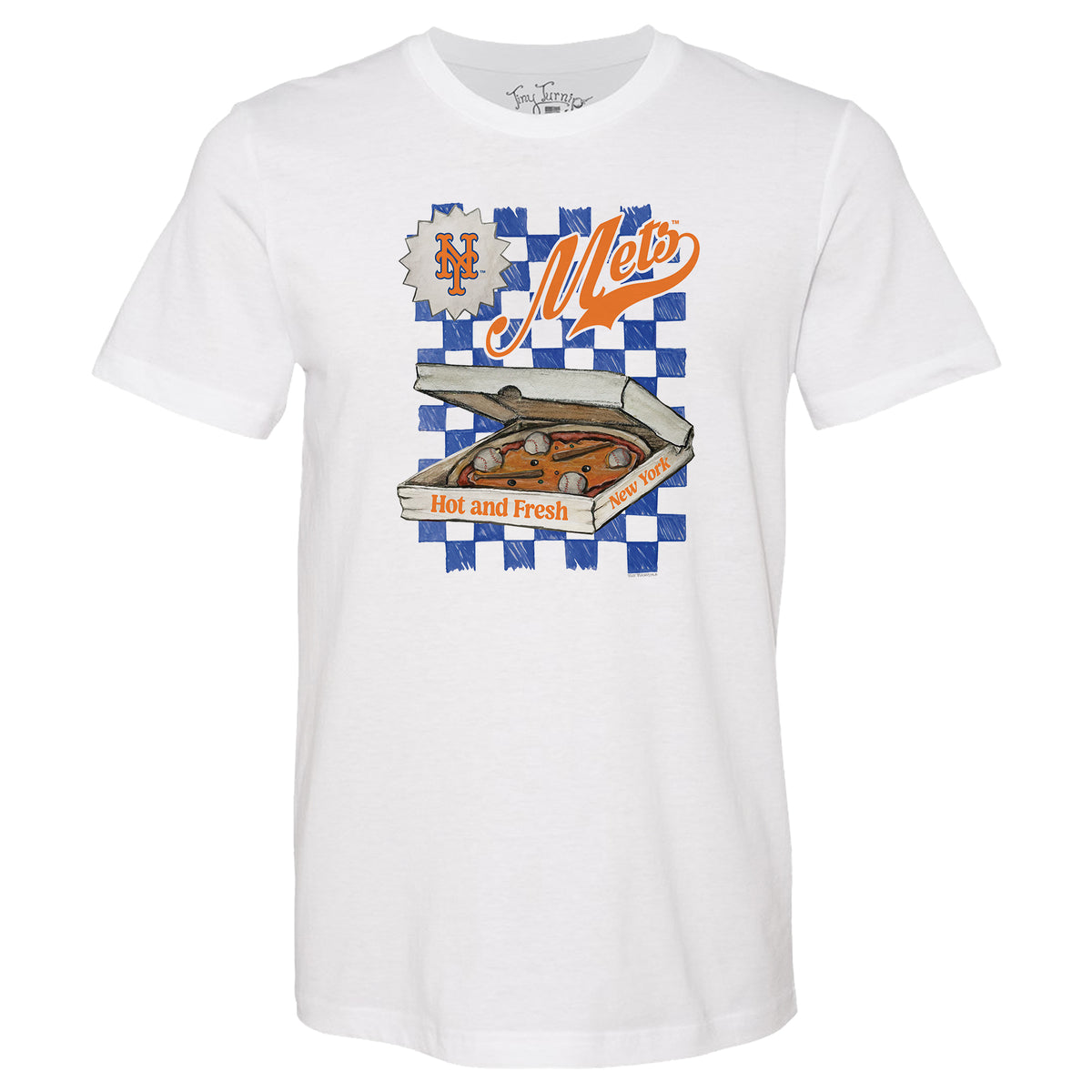 New York Mets Pizza Tee Shirt