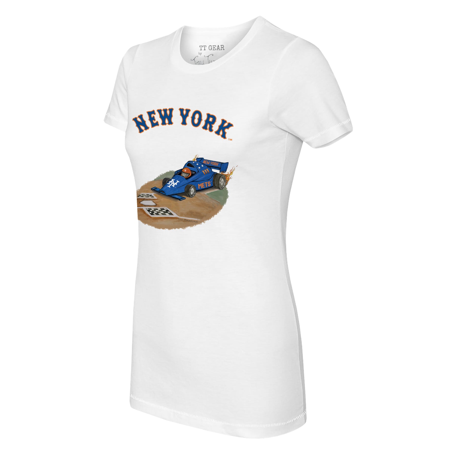 New York Mets Race Car Tee Shirt