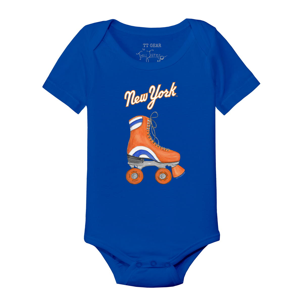 New York Mets Retro Skate Short Sleeve Snapper