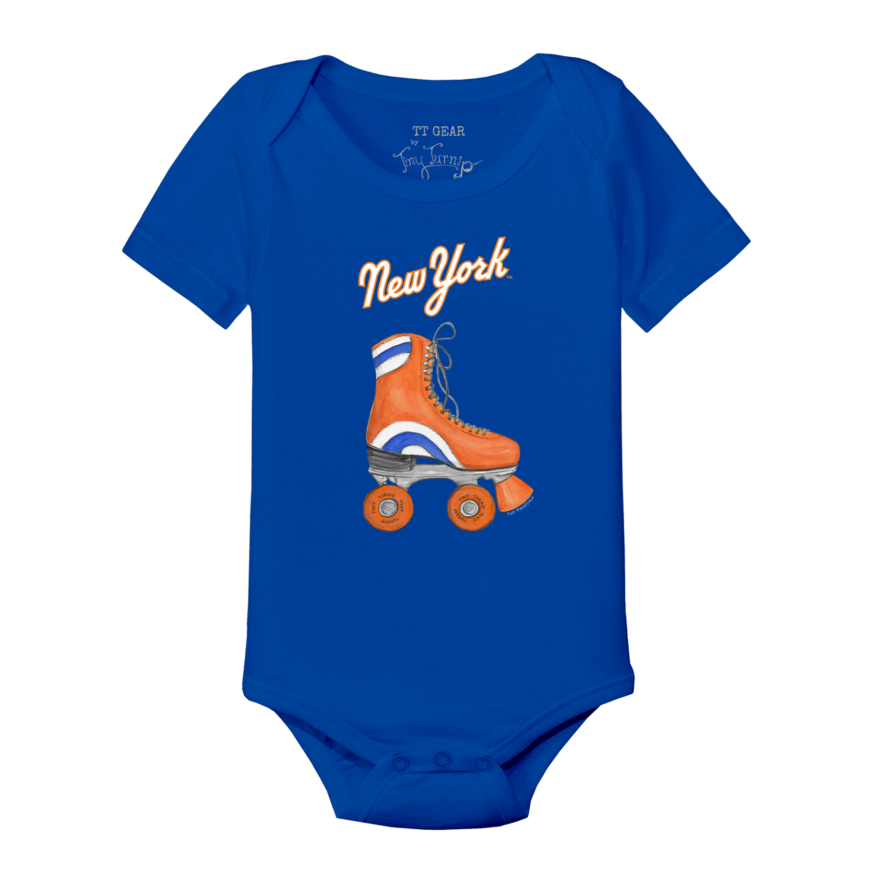 New York Mets Retro Skate Short Sleeve Snapper