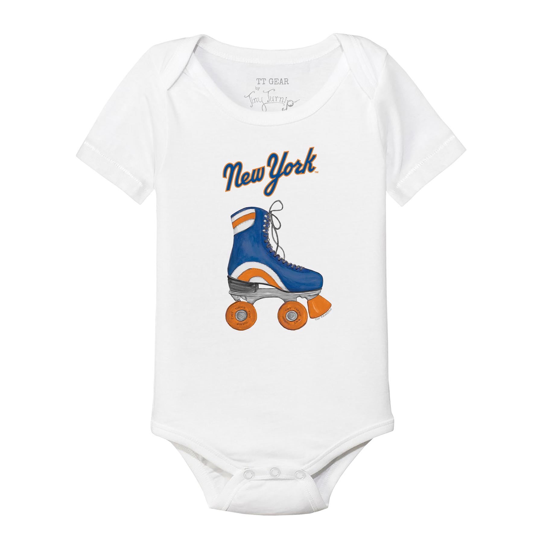 New York Mets Retro Skate Short Sleeve Snapper