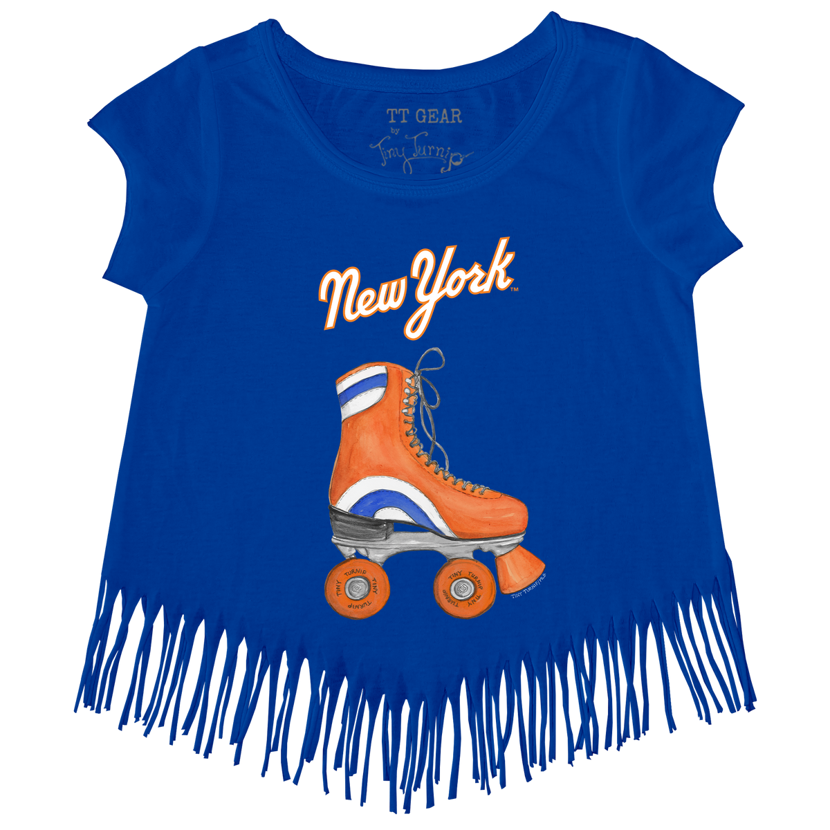 New York Mets Retro Skate Fringe Tee