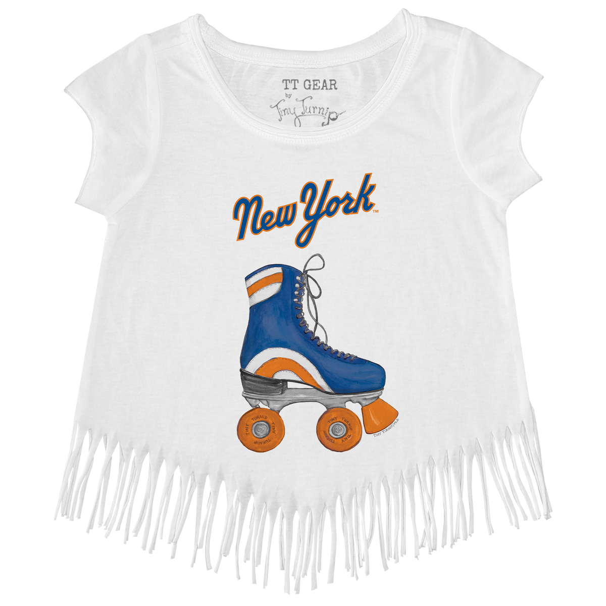 New York Mets Retro Skate Fringe Tee