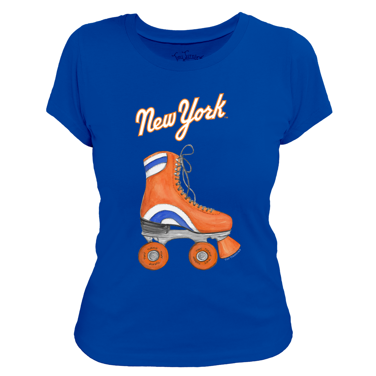 New York Mets Retro Skate Women's Tee Shirt