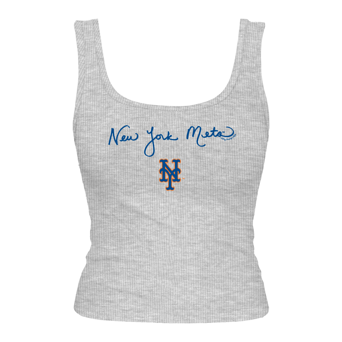 New York Mets Logo Script Emmy Tank