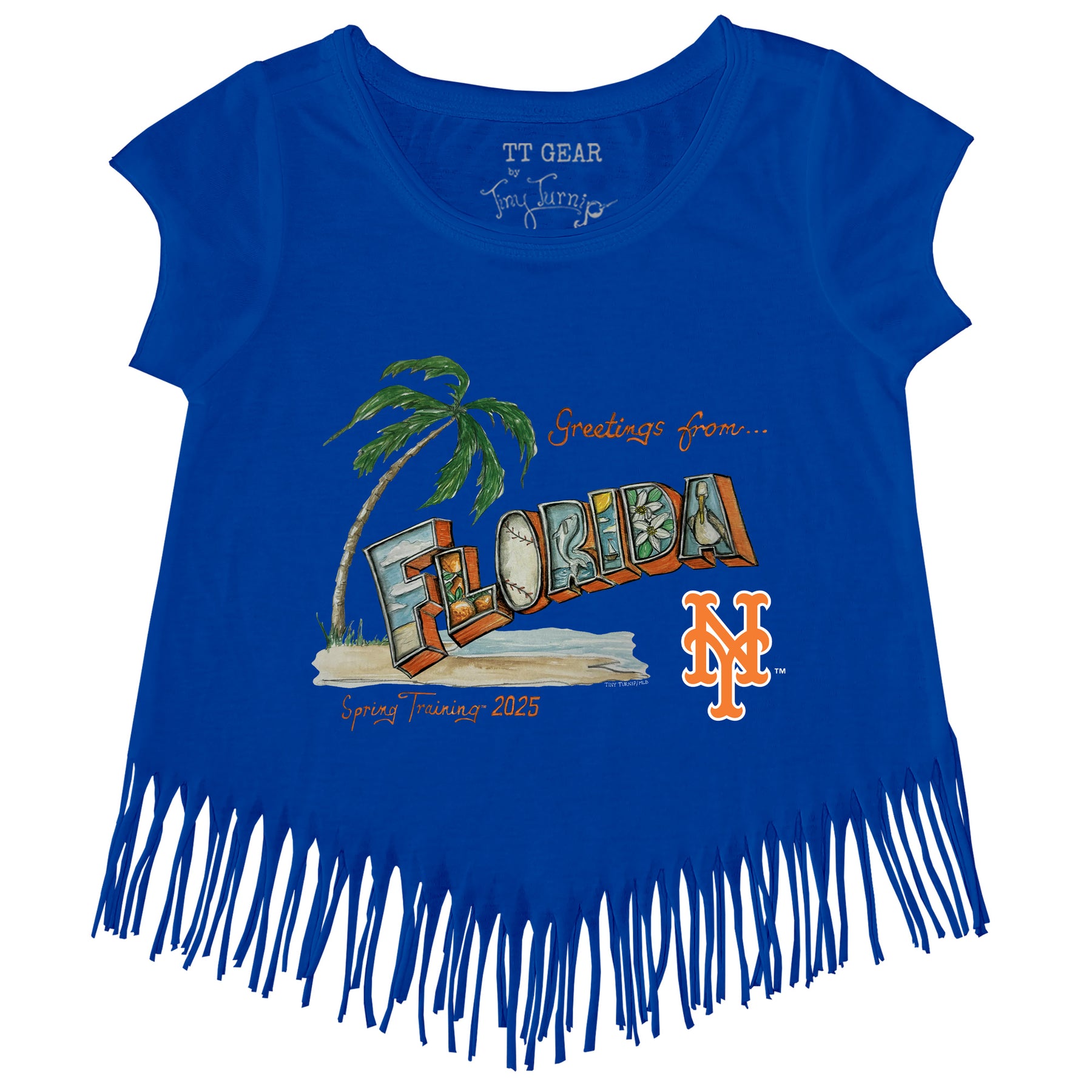 New York Mets Spring Training 2025 Fringe Tee