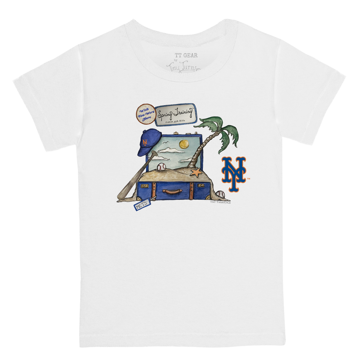 New York Mets Spring Training 2026 Kid's Tee Shirt