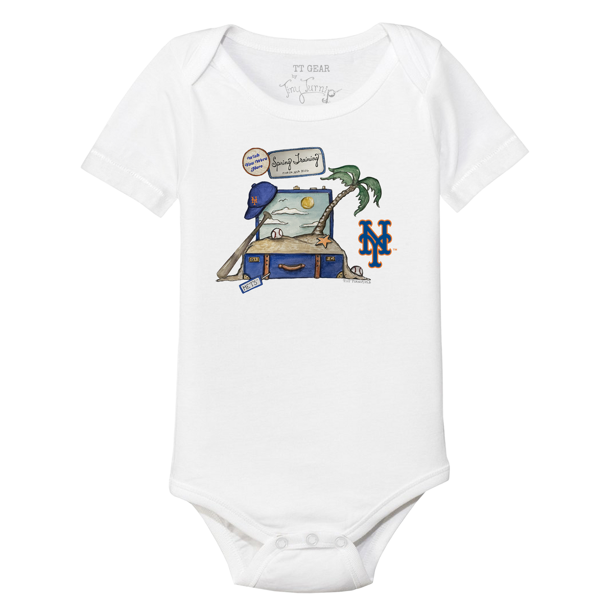 New York Mets Spring Training 2026 Short Sleeve Snapper
