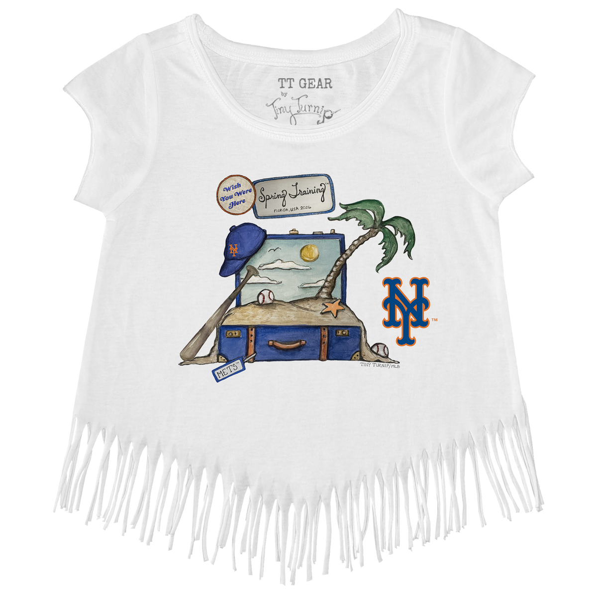 New York Mets Spring Training 2026 Fringe Tee