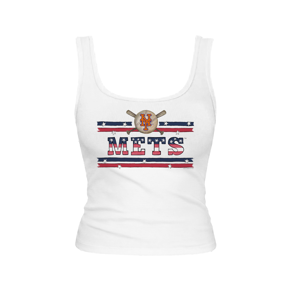 New York Mets Stars and Stripes Emmy Tank