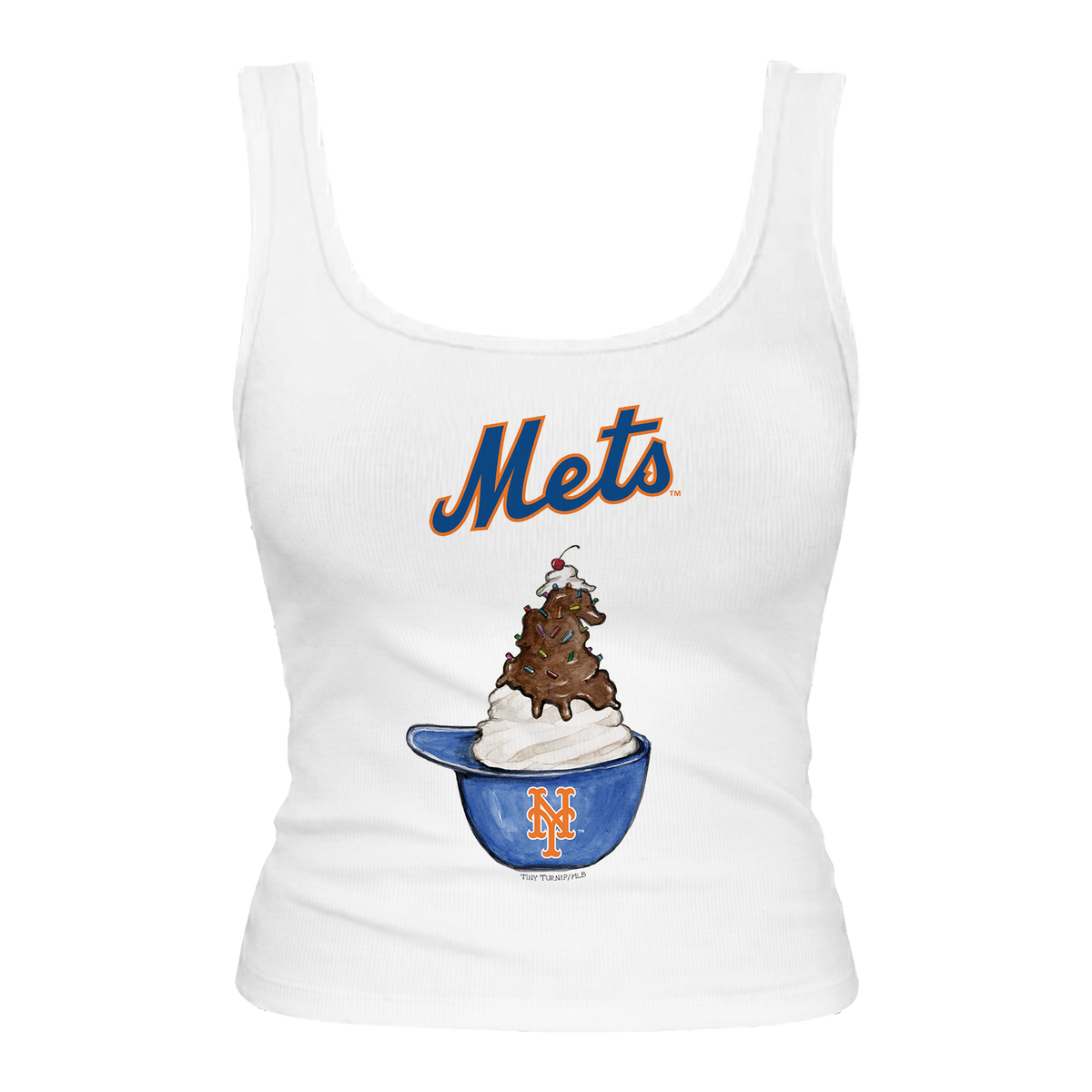New York Mets Sundae Helmet Emmy Tank