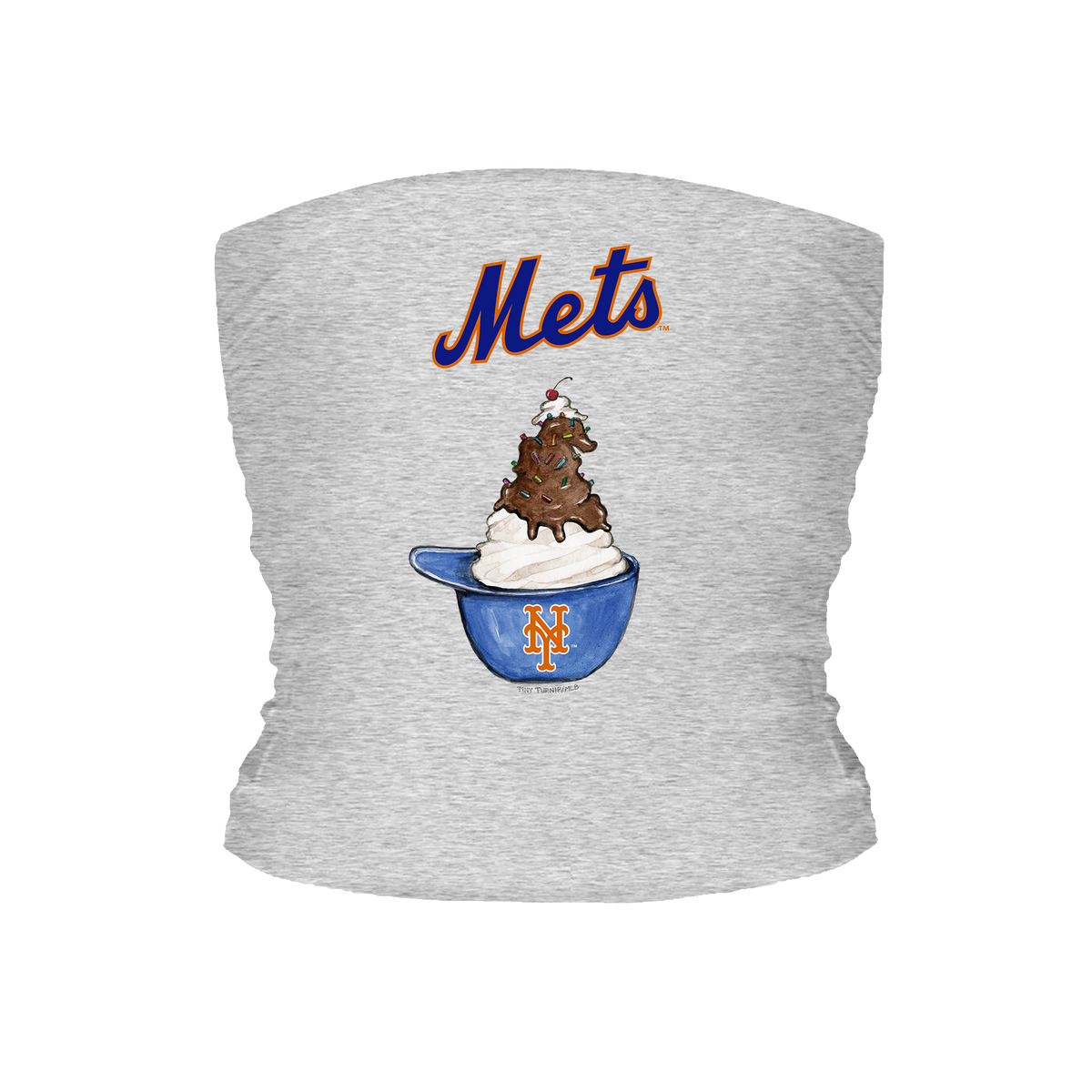 New York Mets Sundae Helmet Tube Top - Tiny Turnip
