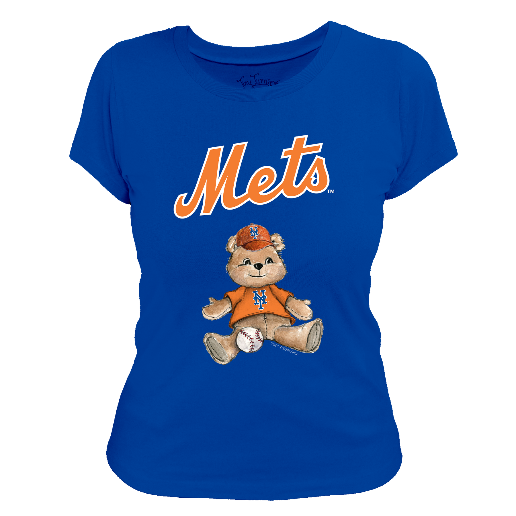 New York Mets Boy Teddy Women's Tee Shirt
