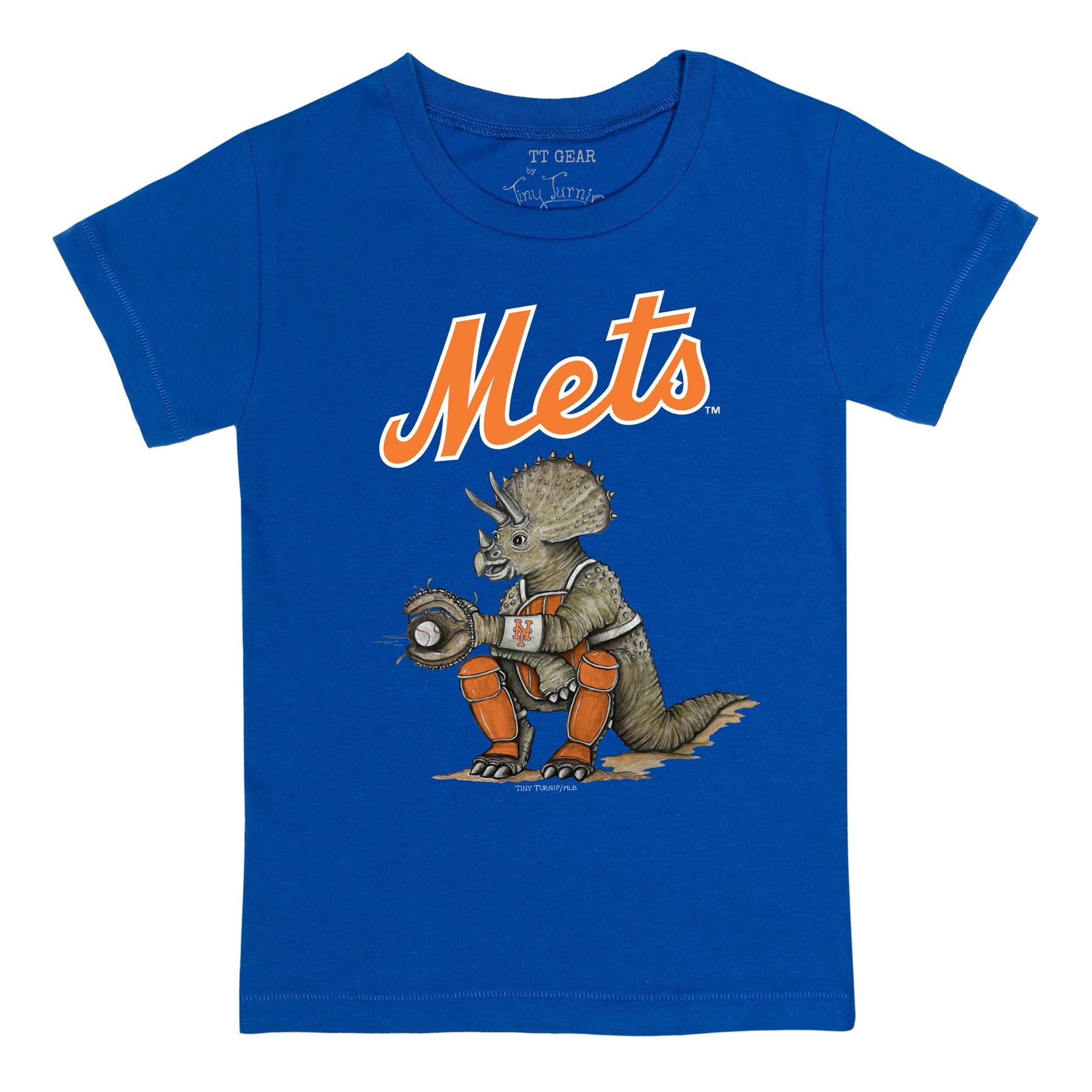 New York Mets Triceratops Tee Shirt