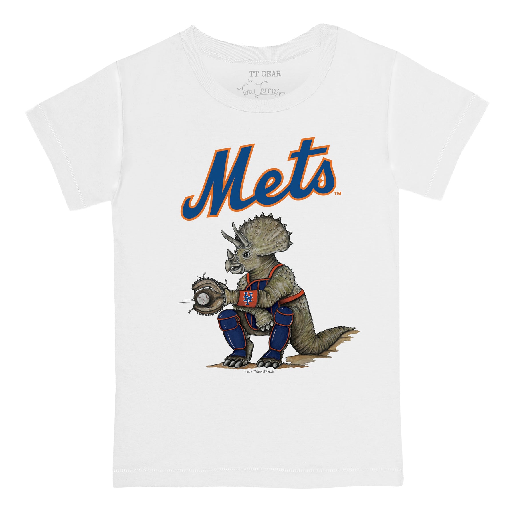 New York Mets Triceratops Tee Shirt