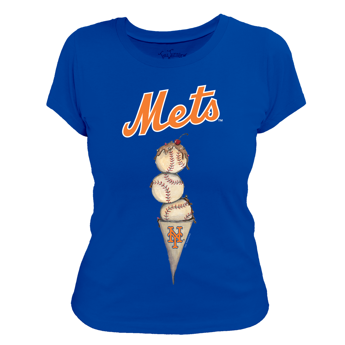 New York Mets Triple Scoop Women's Tee Shirt