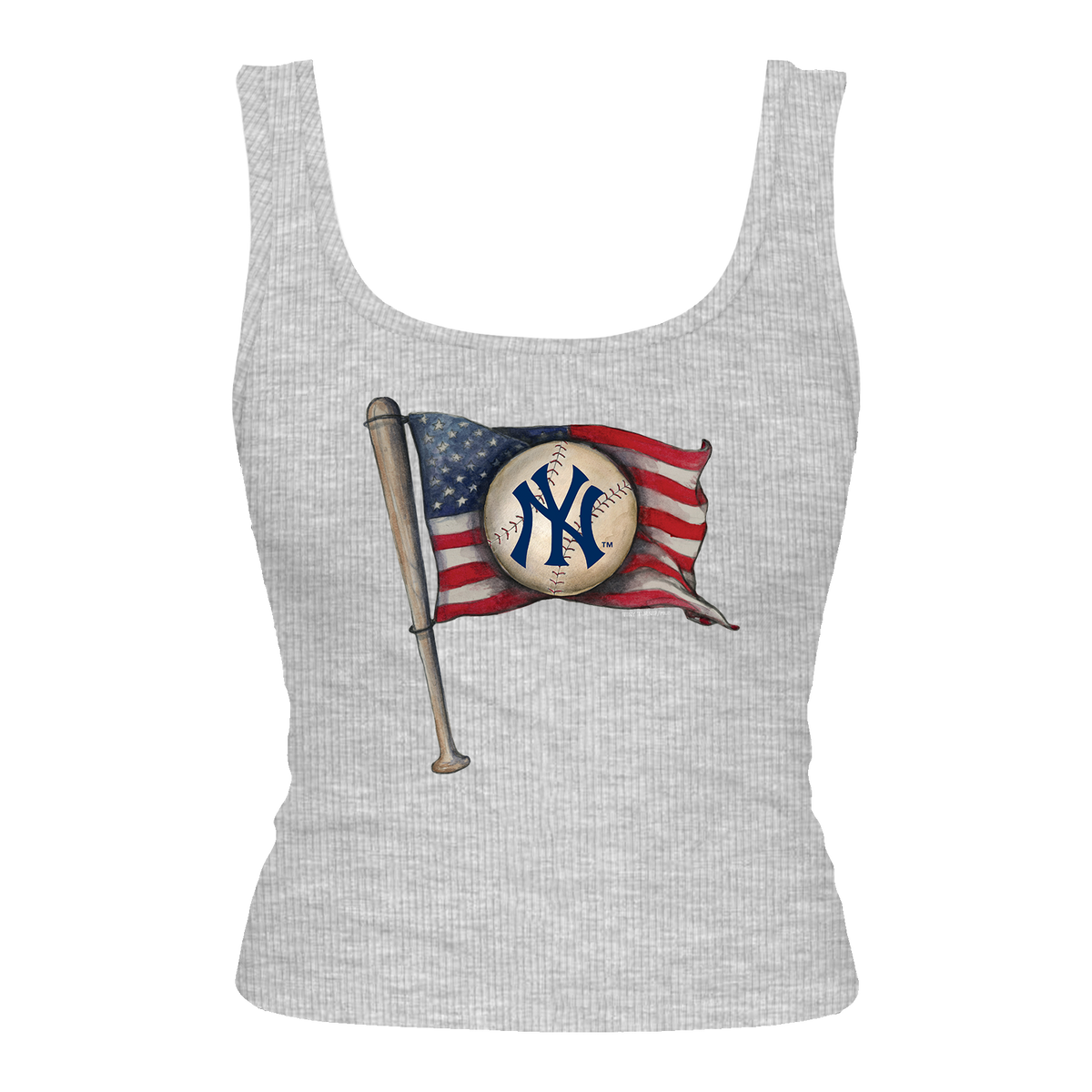 New York Yankees Baseball Flag Emmy Tank
