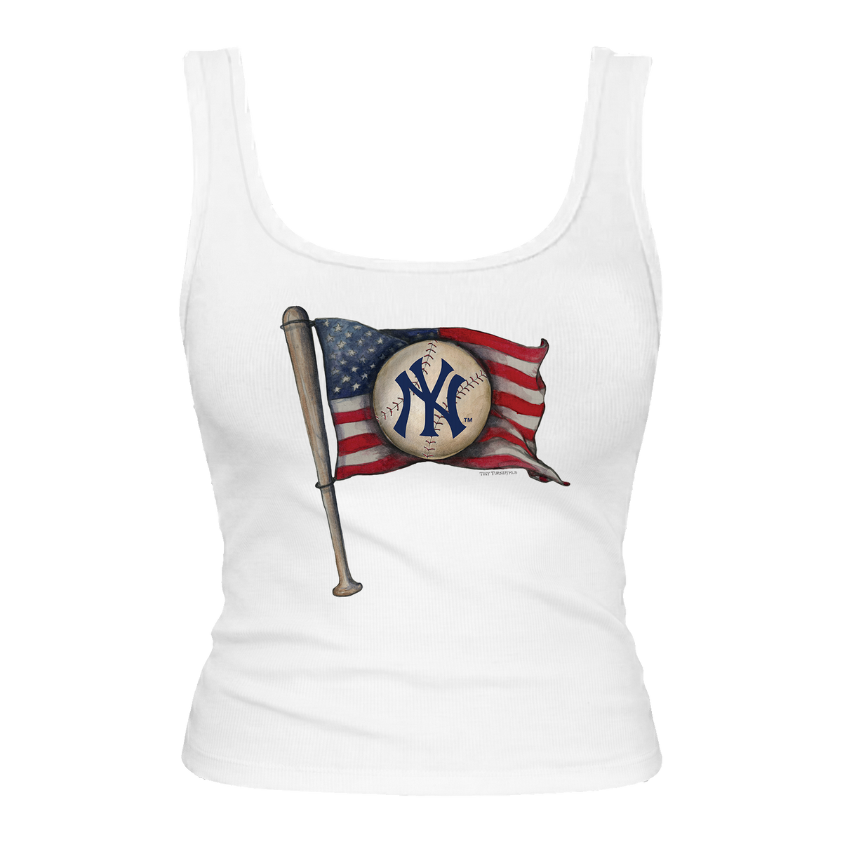 New York Yankees Baseball Flag Emmy Tank
