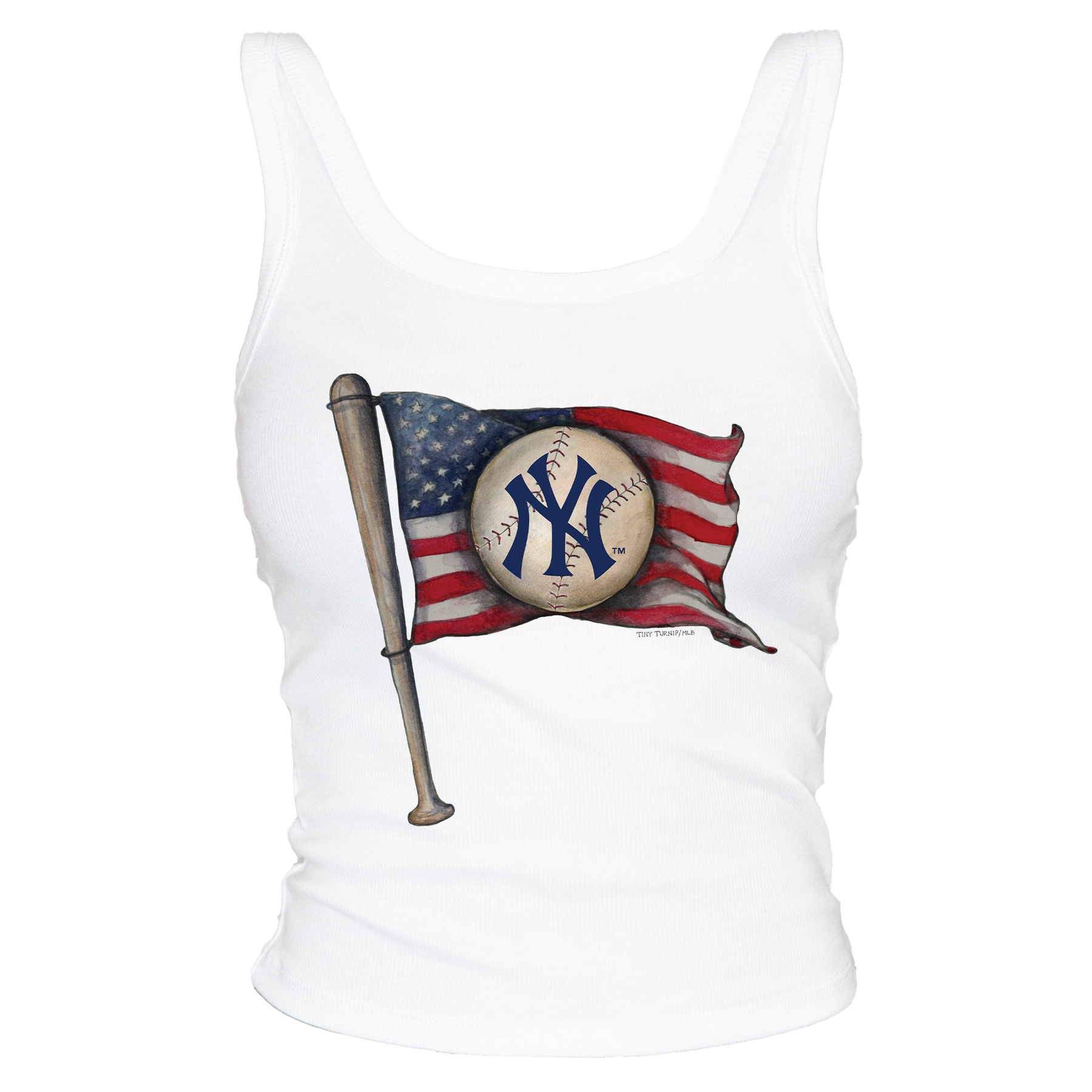 New York Yankees Baseball Flag Tank