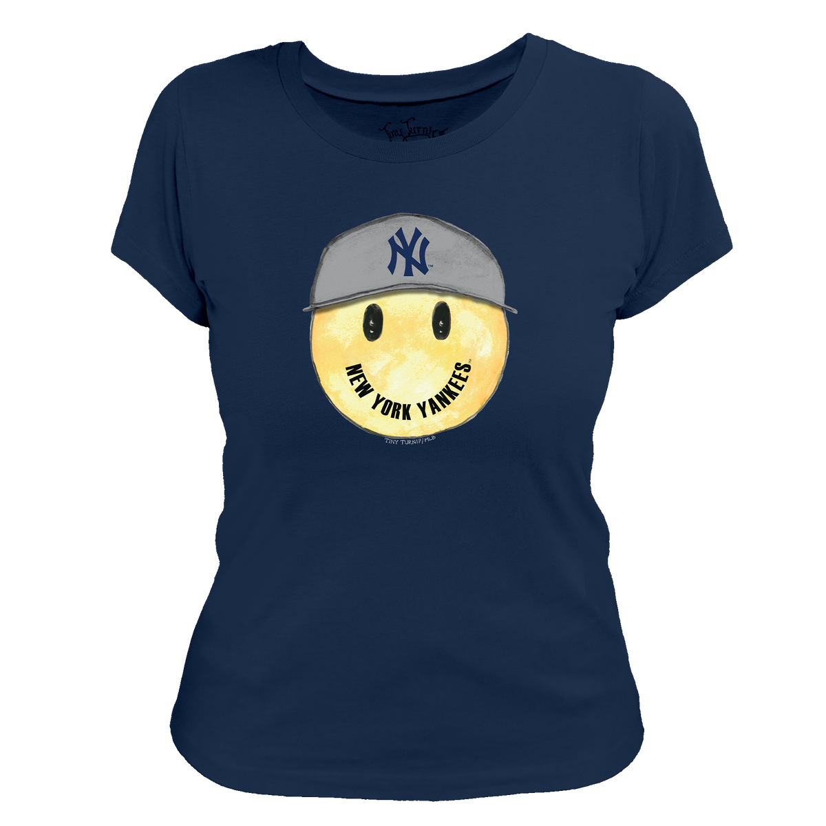 New York Yankees Smiley Tee Shirt
