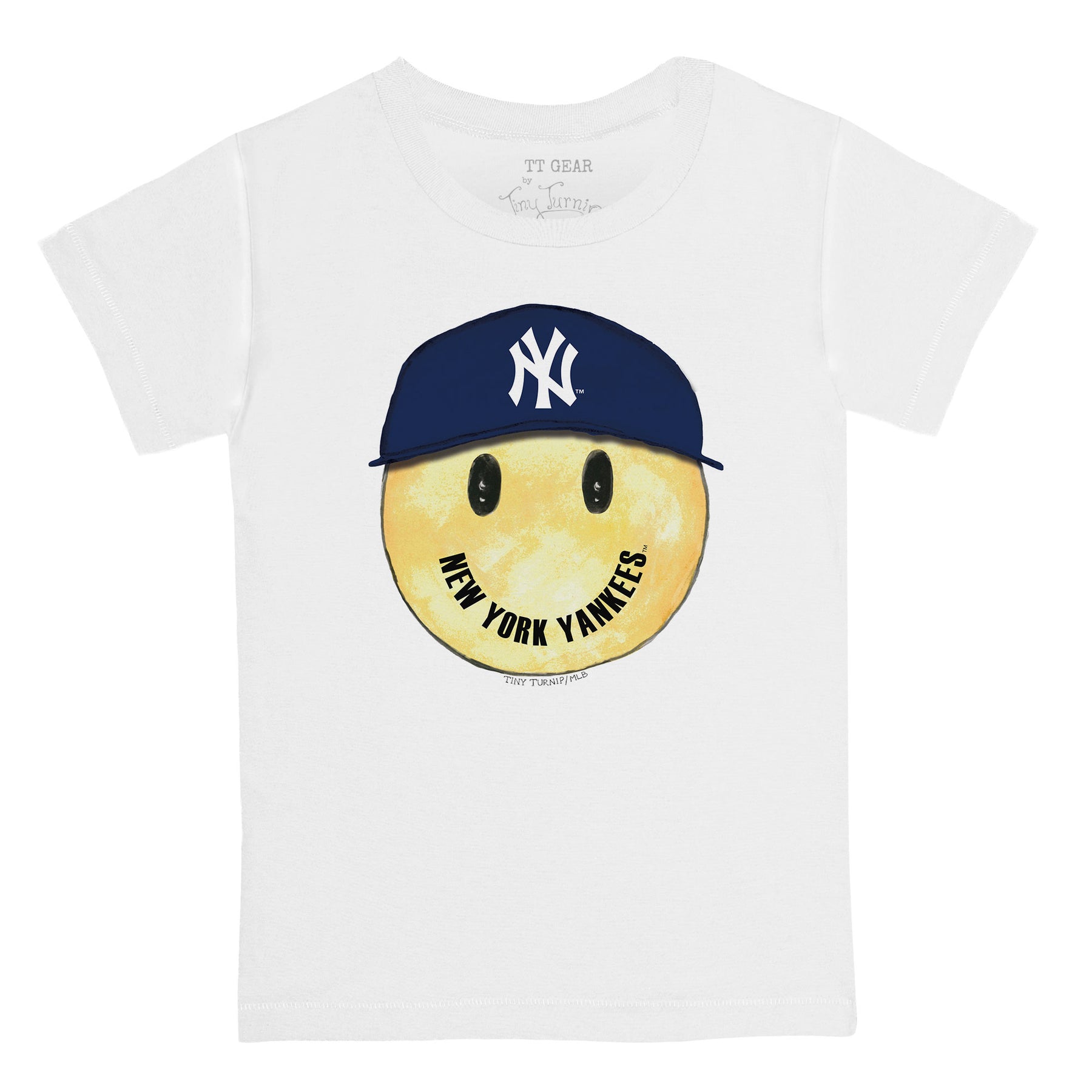 New York Yankees Smiley Tee Shirt