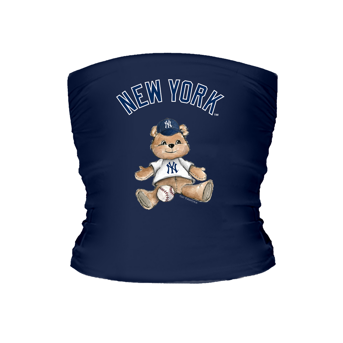 New York Yankees Teddy Tube Top - Tiny Turnip