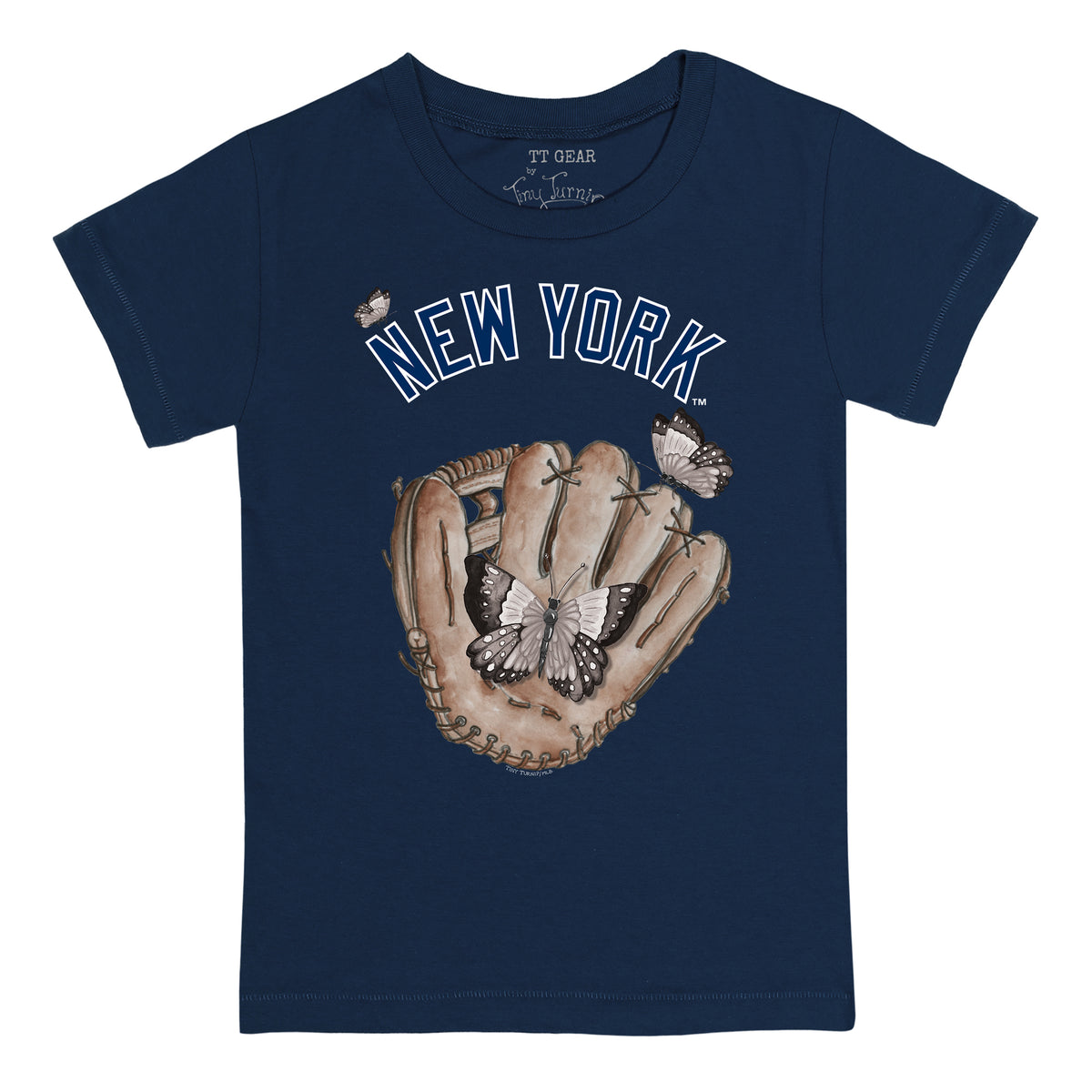 New York Yankees Butterfly Glove Tee Shirt