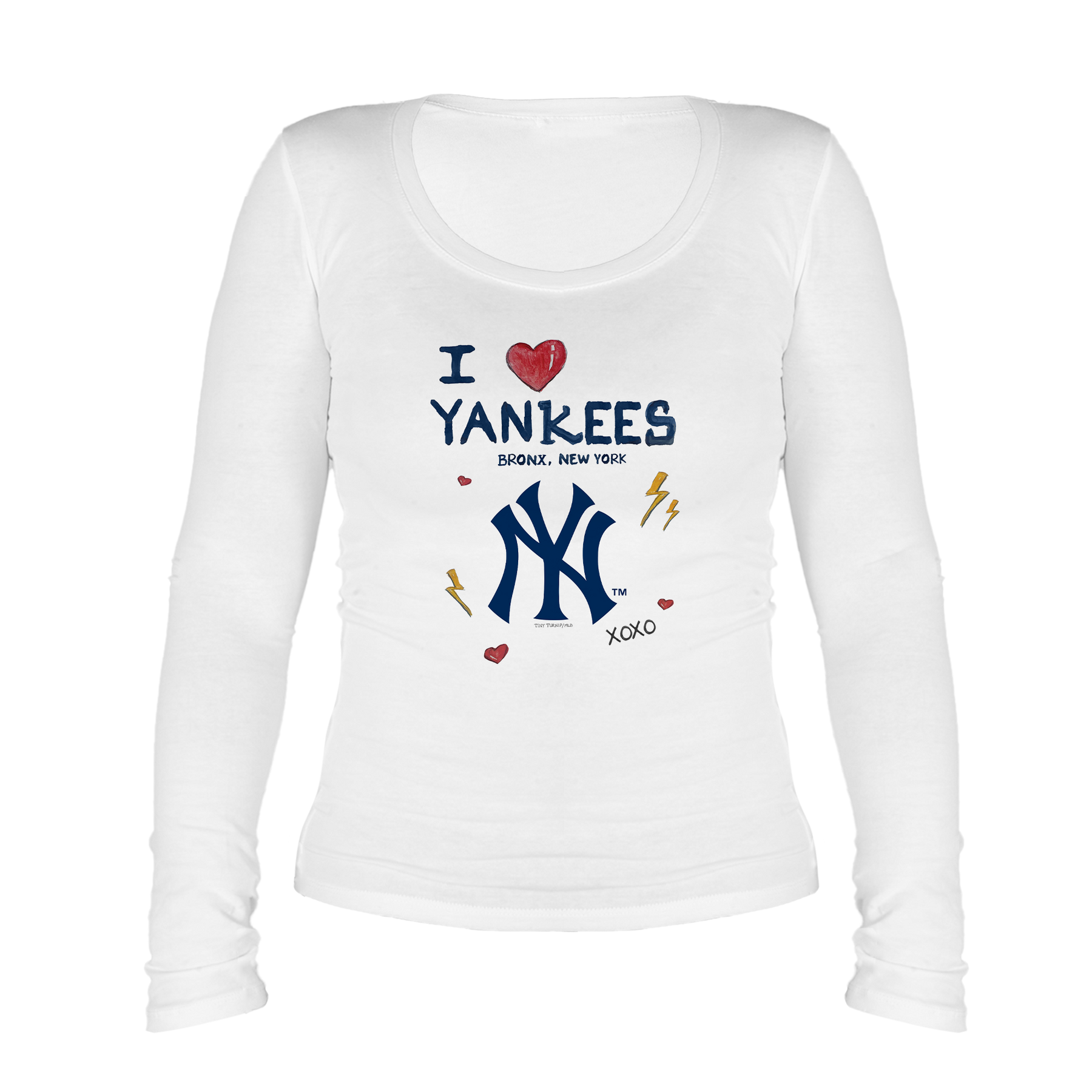 I Heart Yankees Legend Long Sleeve