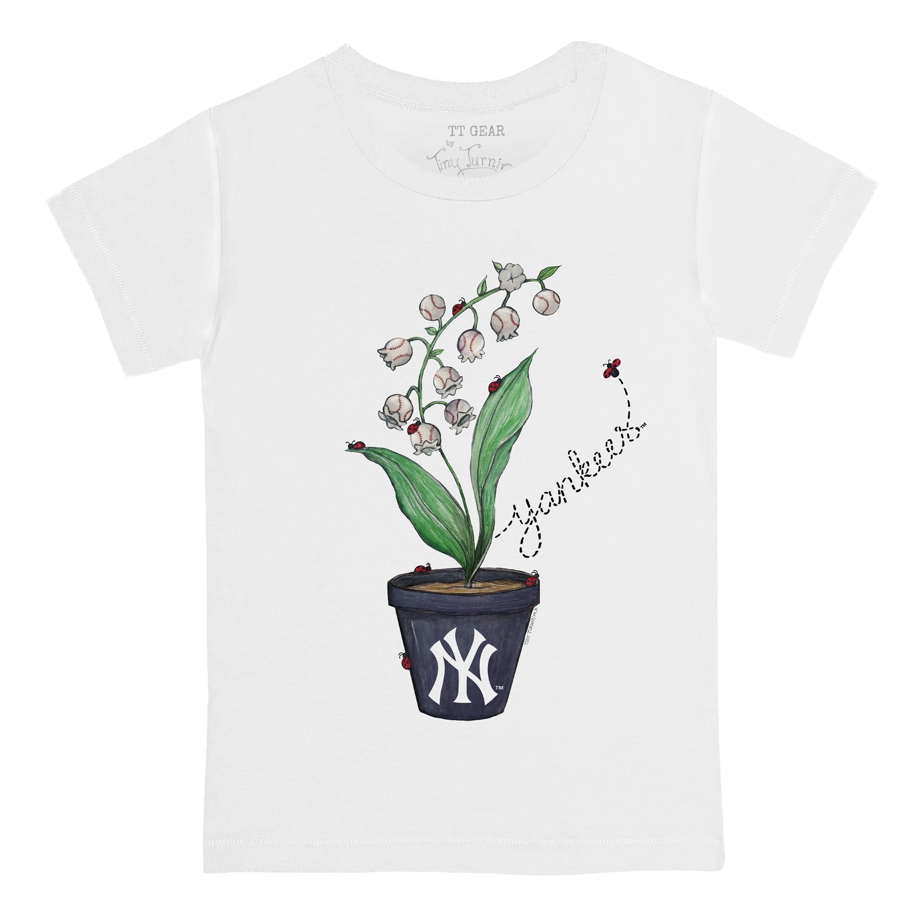 New York Yankees Ladybug Tee Shirt