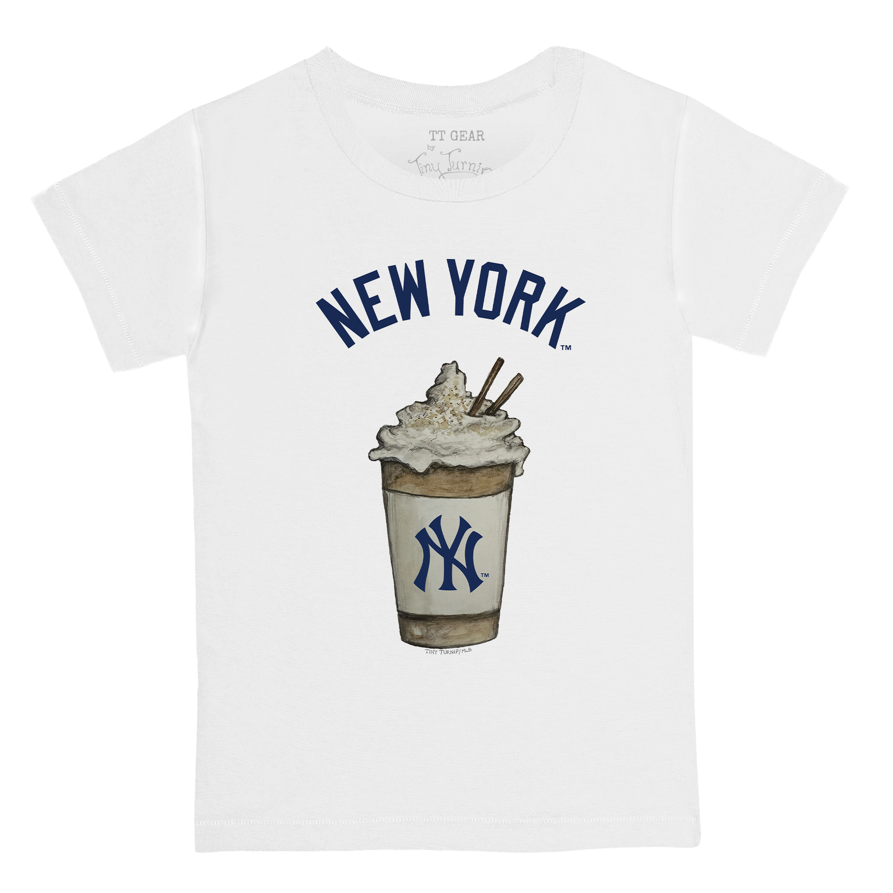 New York Yankees Latte Kid's Tee Shirt