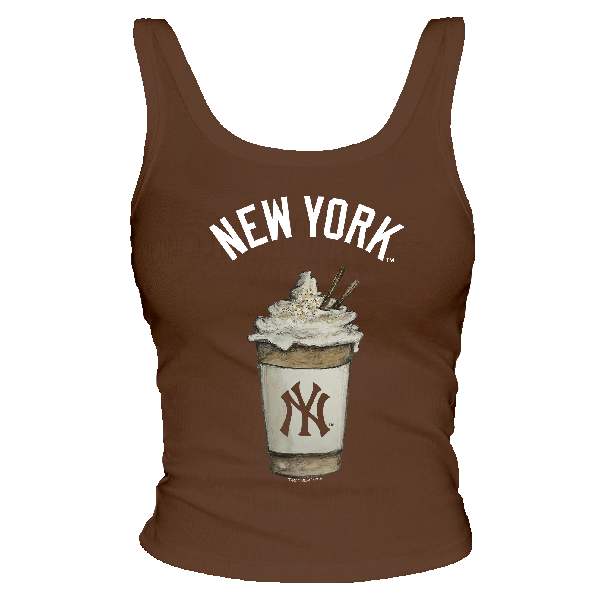New York Yankees Latte Tank | Tiny Turnip