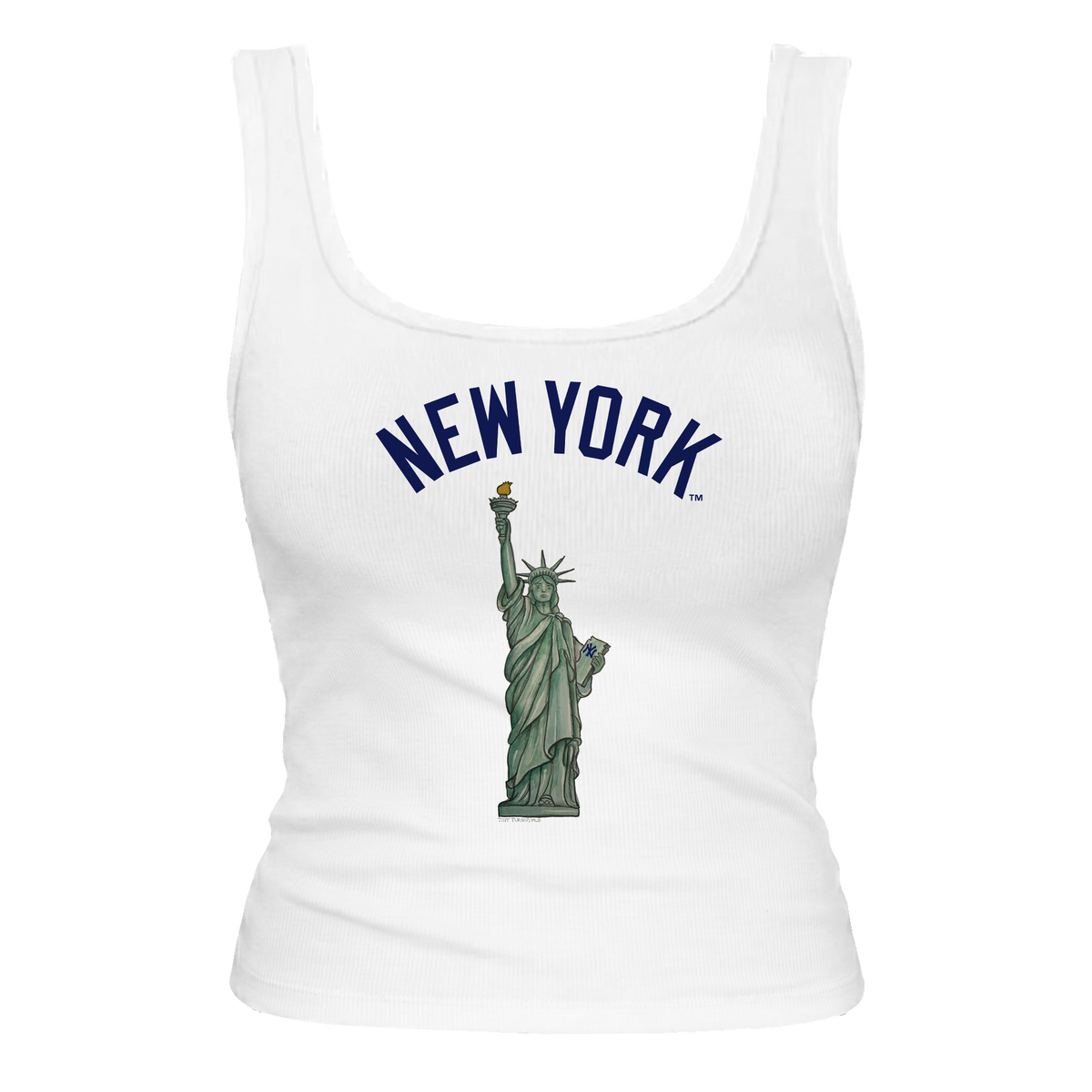 New York Yankees Statue of Liberty Emmy Tank