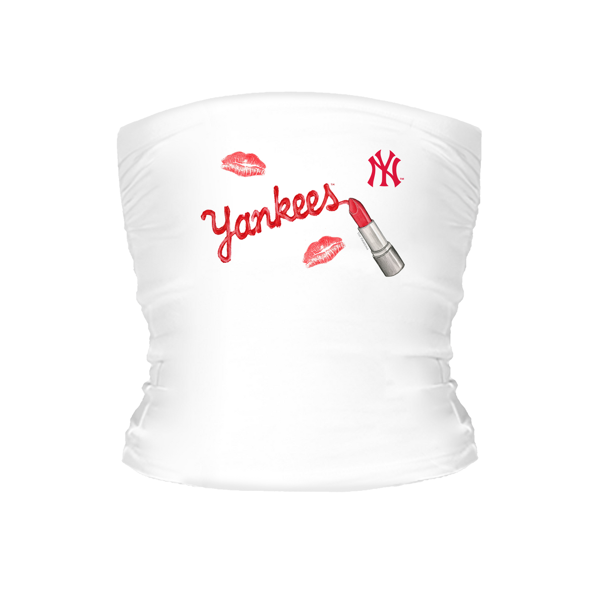 New York Yankees Lipstick Tube Top - Tiny Turnip